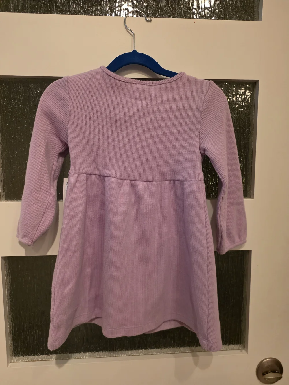 Old Navy Lavender Long-Sleeve Knit Dress for Girls